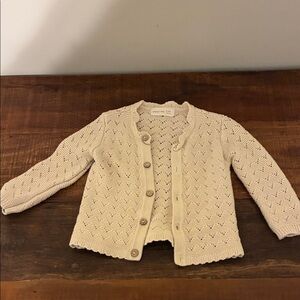 Quincy Mae Cream Knit Sweater